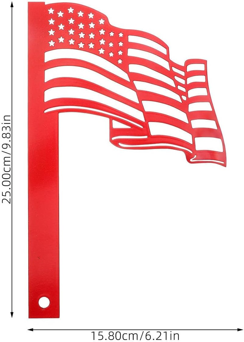 INOOMP Professional Mailbox Flag Mailbox Replacement Flag Shape Stake Decoration Outside Mailboxes Stick - Image 3